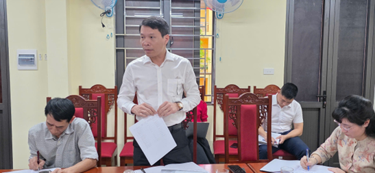 UBND xã tổ chức họp triển khai, thống nhất một số nội dung trọng tâm- Ảnh 2.