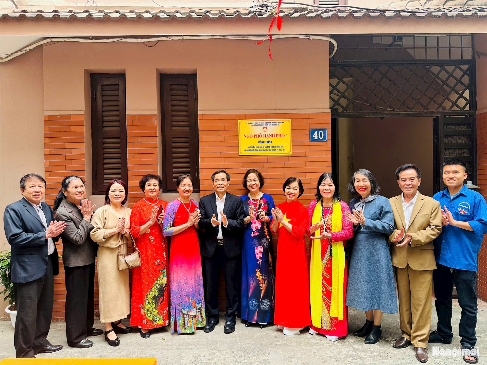 Nhân lên những "Ngõ phố hạnh phúc" chào mừng ngày hội bầu cử- Ảnh 7.