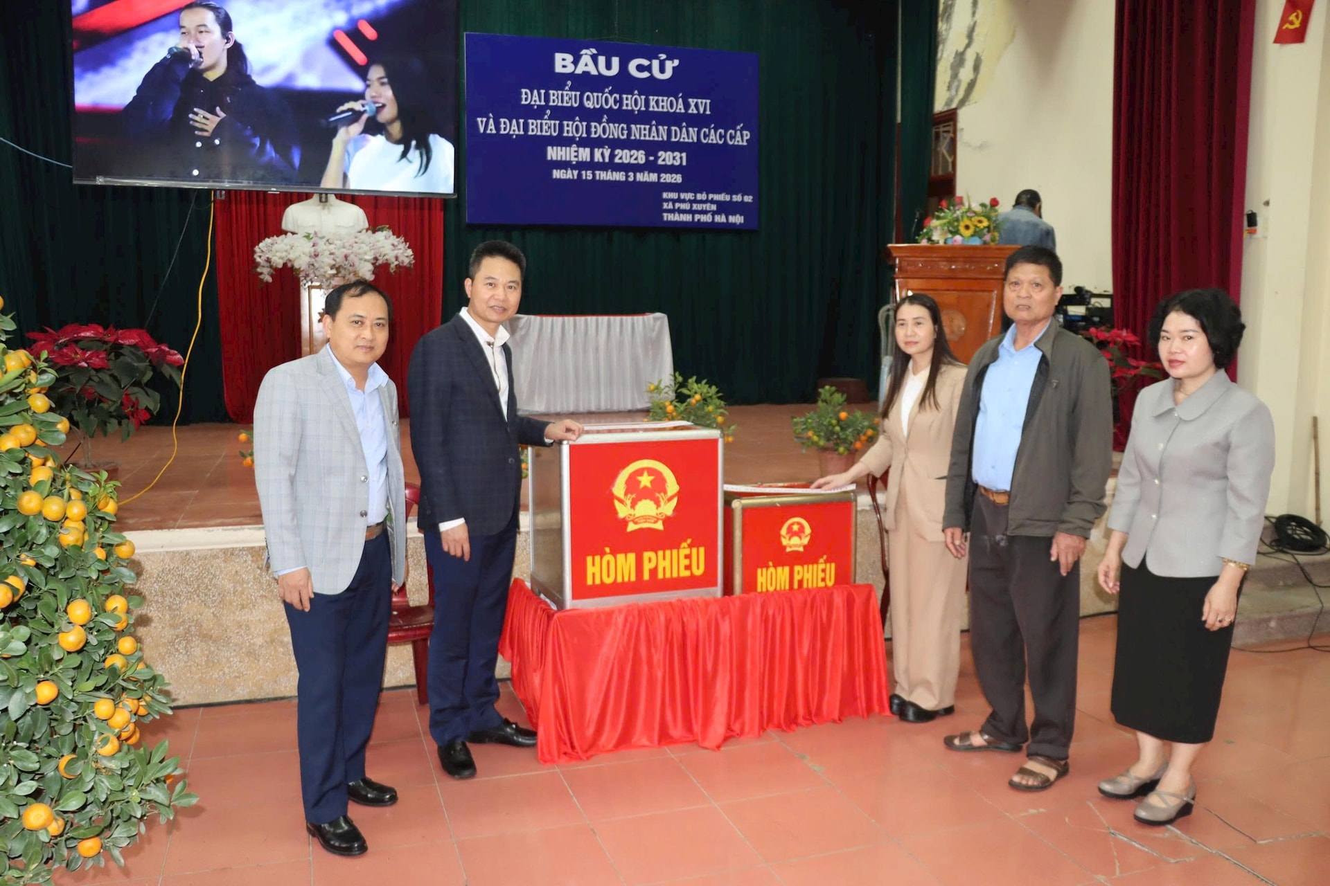 Phú Xuyên linh hoạt, sáng tạo trong công tác tuyên truyền bầu cử- Ảnh 3.