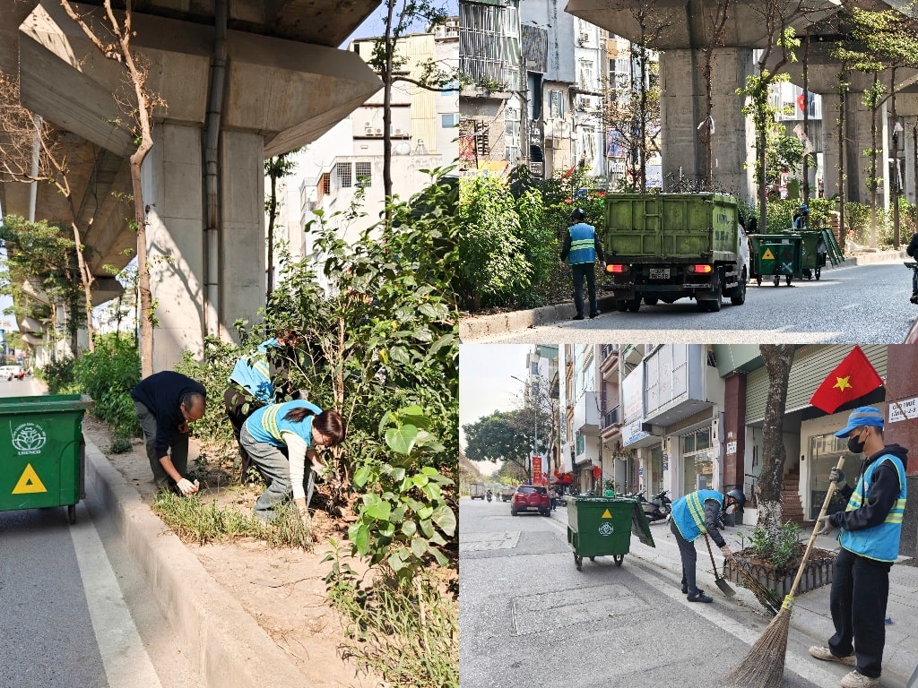 Phường Đống Đa tập trung xử lý vi phạm trật tự đô thị- Ảnh 1.