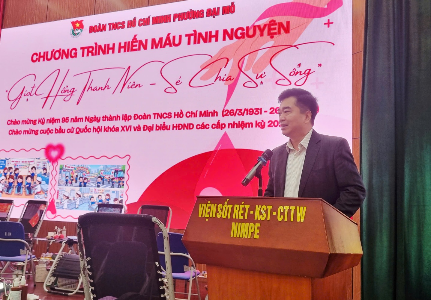 Chương trình hiến máu tình nguyện “Giọt hồng thanh niên - Sẻ chia sự sống” đợt 1, năm 2026- Ảnh 3.