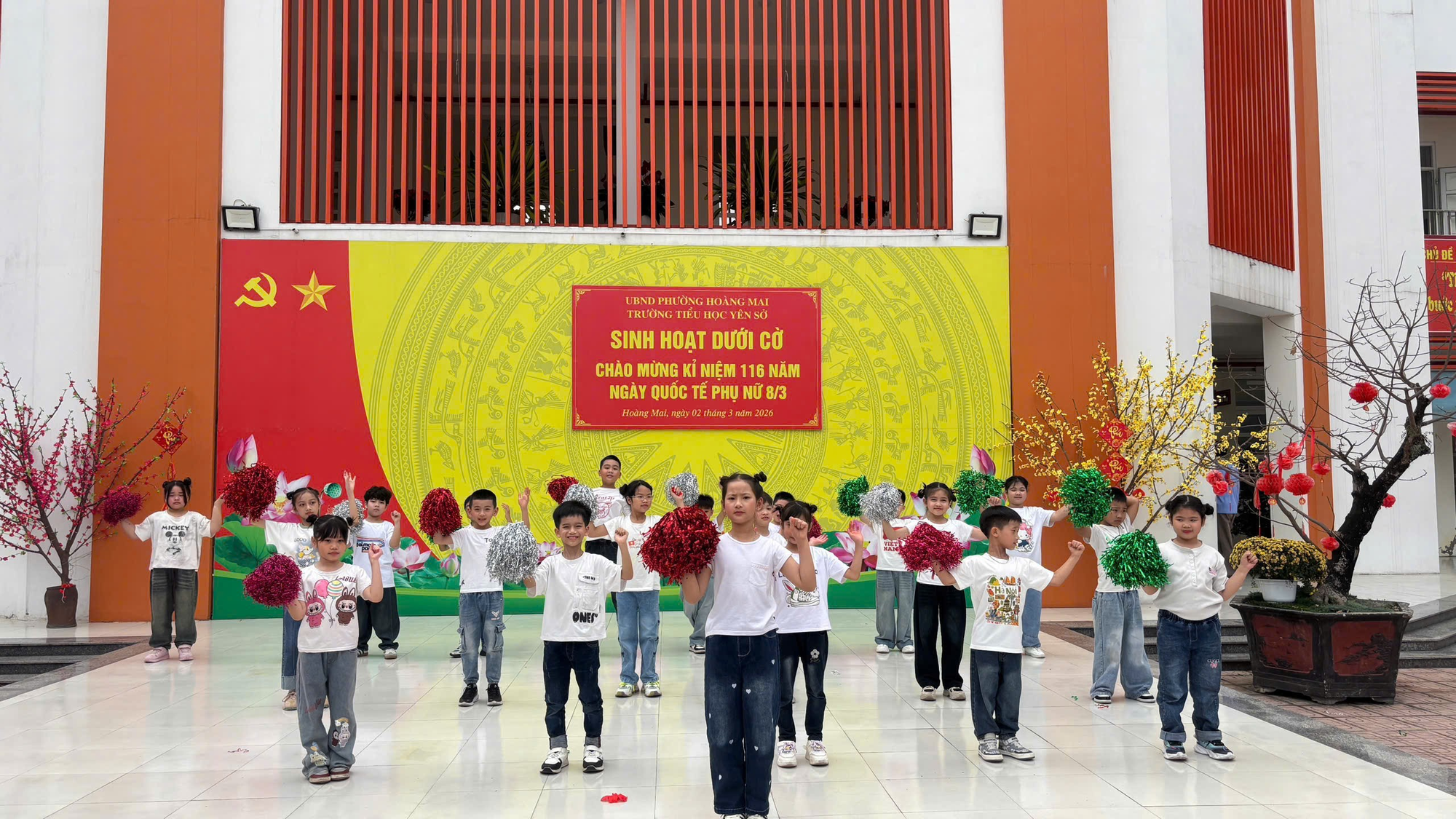 Trường Tiểu học Yên Sở tổ chức các hoạt động chào mừng kỉ niệm 116 năm Ngày Quốc tế Phụ nữ 8/3/1910 - 8/3/2026- Ảnh 2.