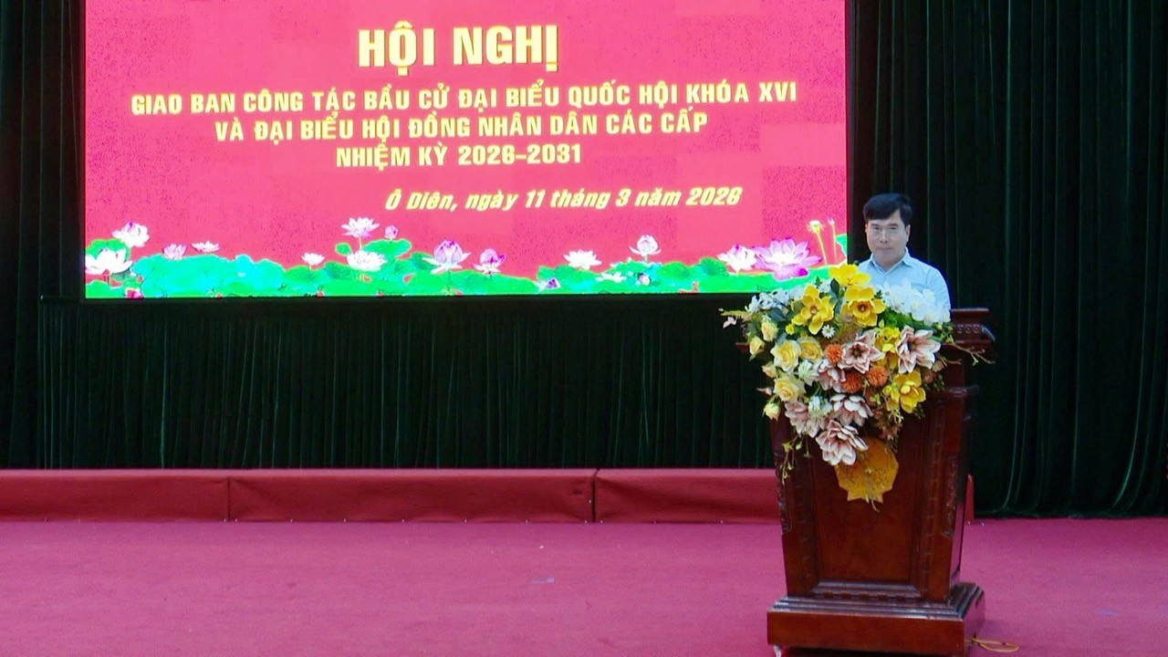 Xã Ô Diên chuẩn bị tốt cho ngày bầu cử- Ảnh 2.