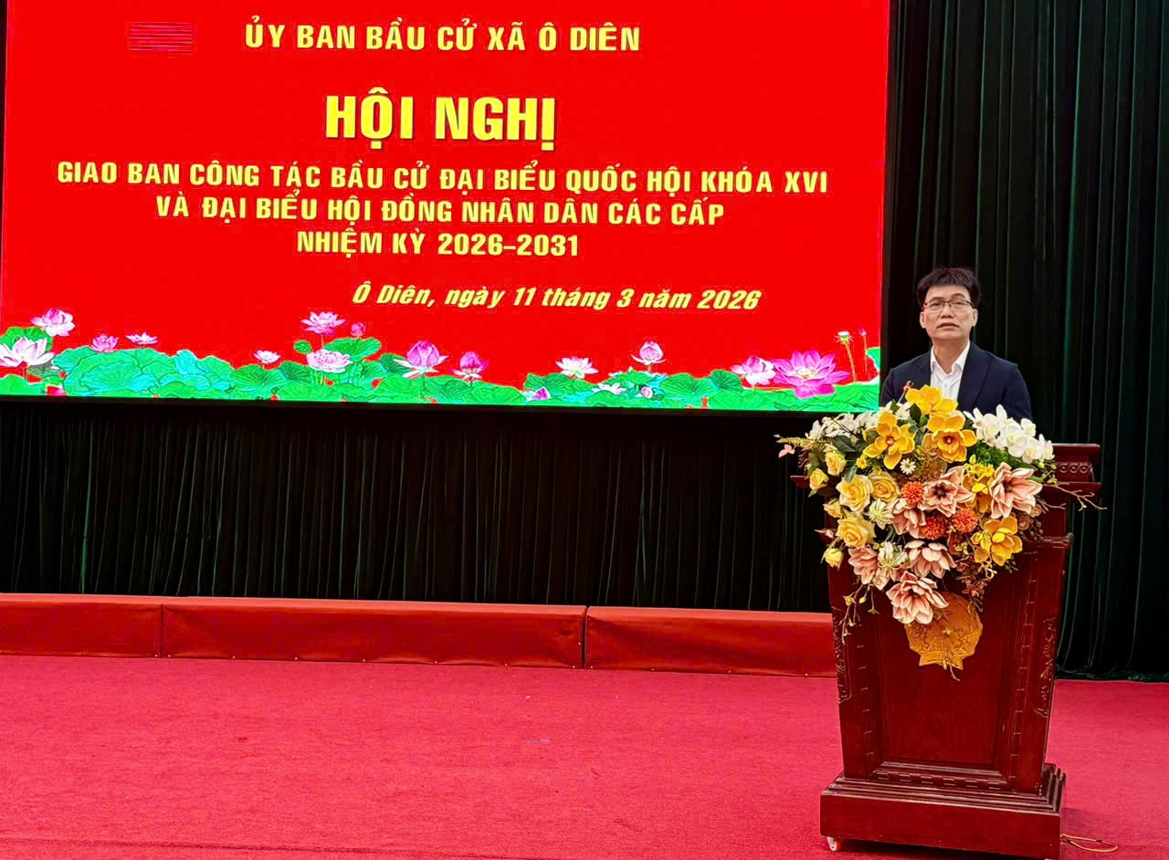 Xã Ô Diên chuẩn bị tốt cho ngày bầu cử- Ảnh 3.