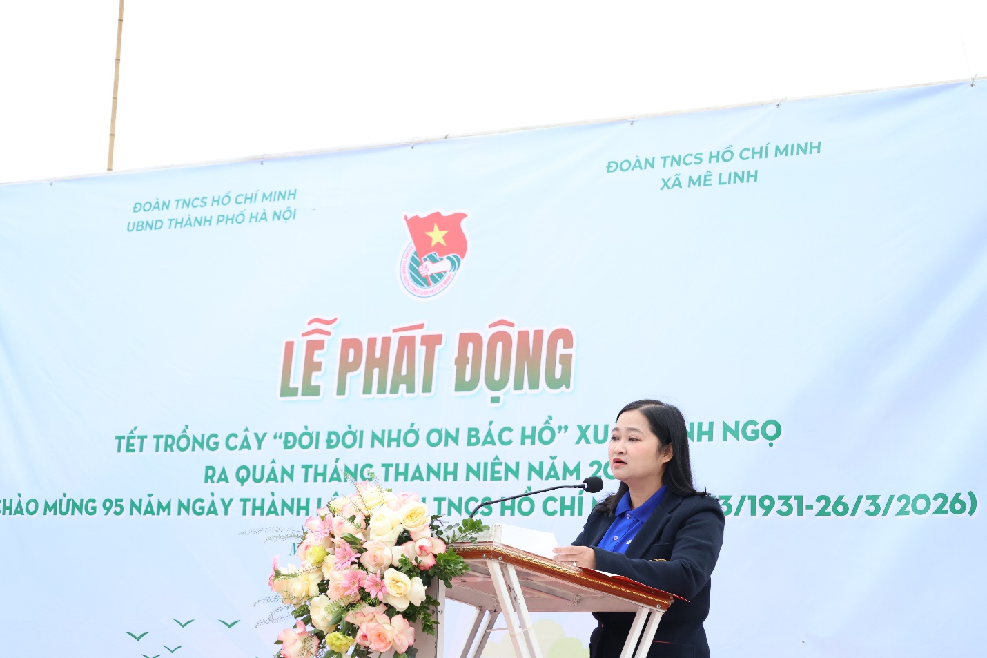 Đoàn TNCS Hồ Chí Minh xã Mê Linh phát động Ra quân Tháng Thanh niên và Tết trồng cây năm 2026- Ảnh 5.