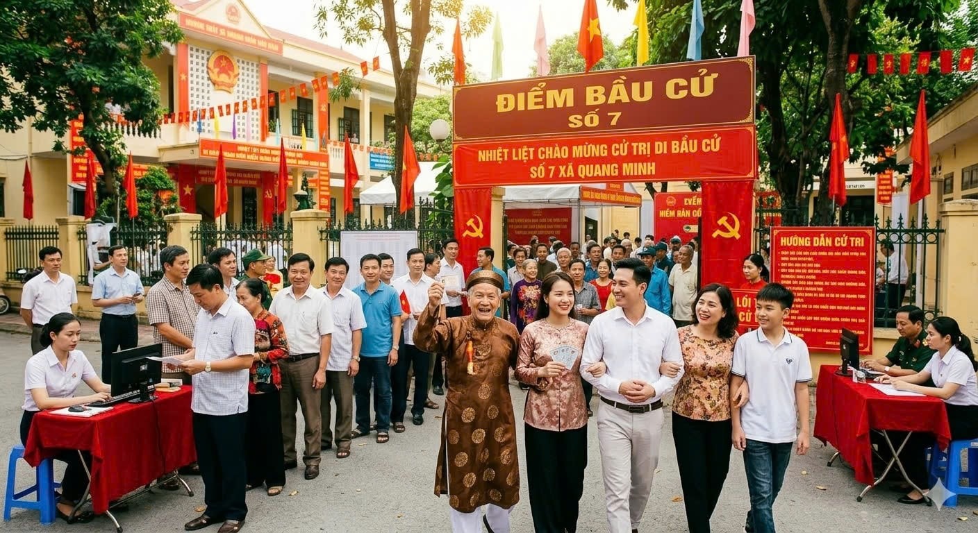 Quang Minh ứng dụng AI lan tỏa thông tin bầu cử- Ảnh 3.