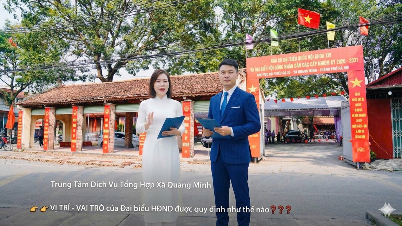 Quang Minh ứng dụng AI lan tỏa thông tin bầu cử- Ảnh 6.