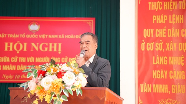 Tin tổng hợp: Hội nghị tiếp xúc cử tri vận động bầu cử đại biểu HĐND xã Hoài Đức khóa II, nhiệm kỳ 2026-2031- Ảnh 13.