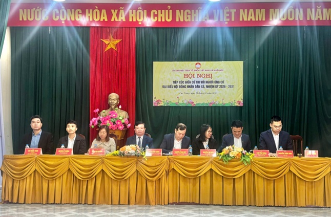 Tin tổng hợp: Hội nghị tiếp xúc cử tri vận động bầu cử đại biểu HĐND xã Hoài Đức khóa II, nhiệm kỳ 2026-2031- Ảnh 17.