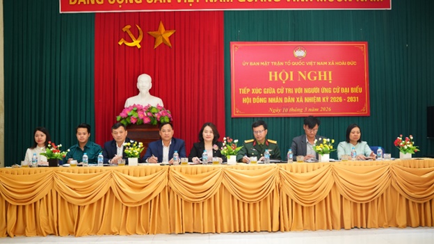 Tin tổng hợp: Hội nghị tiếp xúc cử tri vận động bầu cử đại biểu HĐND xã Hoài Đức khóa II, nhiệm kỳ 2026-2031- Ảnh 2.