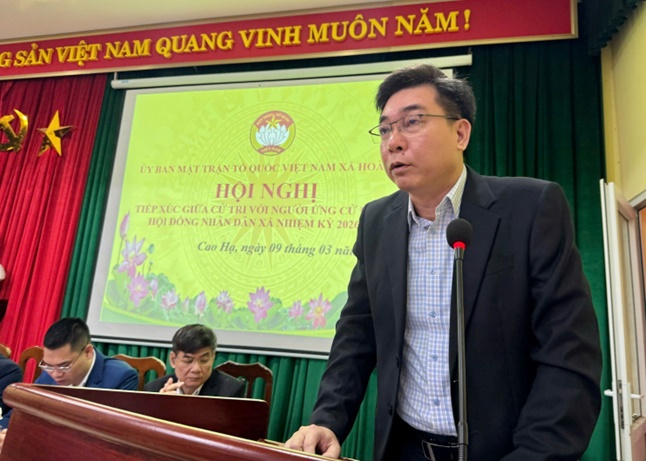 Tin tổng hợp: Hội nghị tiếp xúc cử tri vận động bầu cử đại biểu HĐND xã Hoài Đức khóa II, nhiệm kỳ 2026-2031- Ảnh 25.