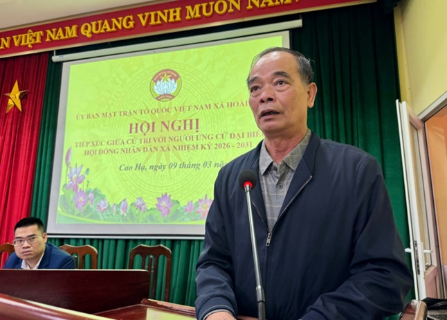 Tin tổng hợp: Hội nghị tiếp xúc cử tri vận động bầu cử đại biểu HĐND xã Hoài Đức khóa II, nhiệm kỳ 2026-2031- Ảnh 26.