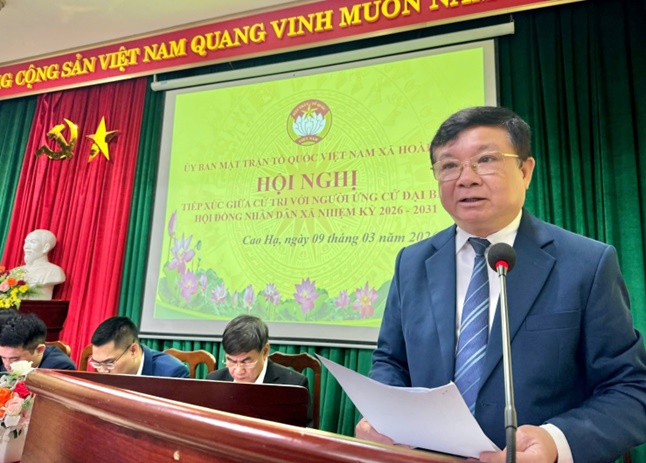 Tin tổng hợp: Hội nghị tiếp xúc cử tri vận động bầu cử đại biểu HĐND xã Hoài Đức khóa II, nhiệm kỳ 2026-2031- Ảnh 29.