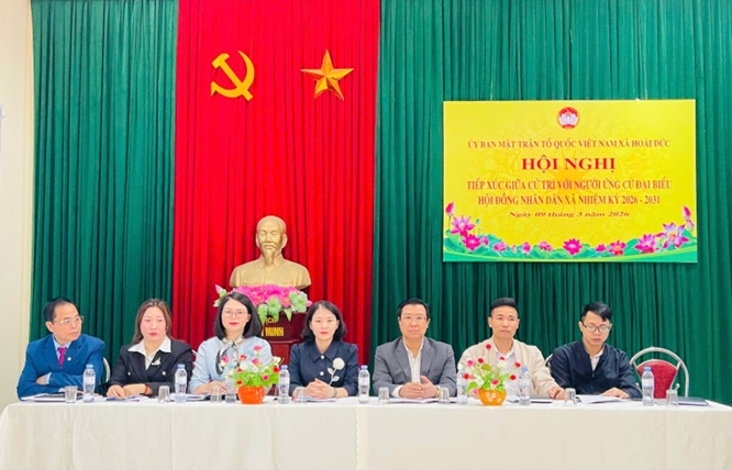 Tin tổng hợp: Hội nghị tiếp xúc cử tri vận động bầu cử đại biểu HĐND xã Hoài Đức khóa II, nhiệm kỳ 2026-2031- Ảnh 30.