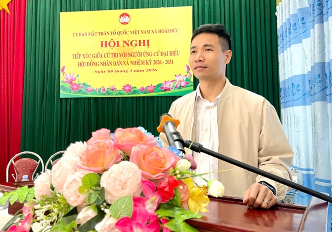 Tin tổng hợp: Hội nghị tiếp xúc cử tri vận động bầu cử đại biểu HĐND xã Hoài Đức khóa II, nhiệm kỳ 2026-2031- Ảnh 31.