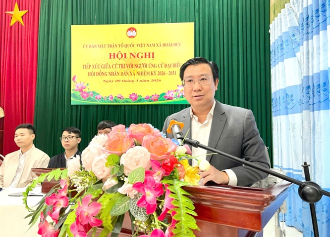 Tin tổng hợp: Hội nghị tiếp xúc cử tri vận động bầu cử đại biểu HĐND xã Hoài Đức khóa II, nhiệm kỳ 2026-2031- Ảnh 32.