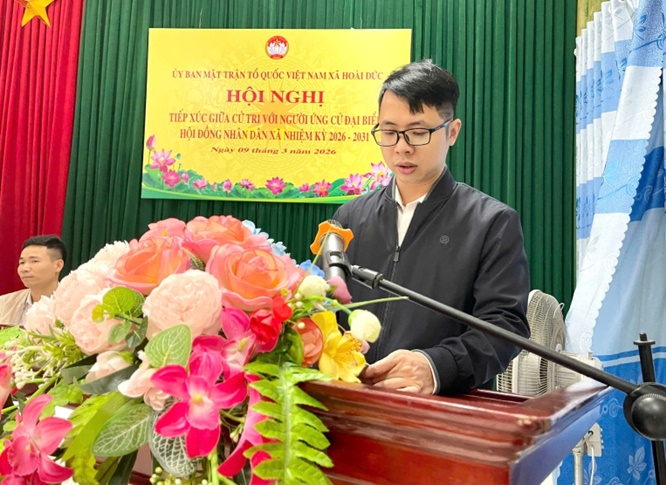 Tin tổng hợp: Hội nghị tiếp xúc cử tri vận động bầu cử đại biểu HĐND xã Hoài Đức khóa II, nhiệm kỳ 2026-2031- Ảnh 33.