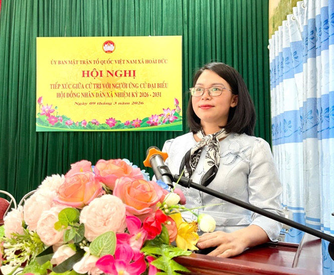 Tin tổng hợp: Hội nghị tiếp xúc cử tri vận động bầu cử đại biểu HĐND xã Hoài Đức khóa II, nhiệm kỳ 2026-2031- Ảnh 35.