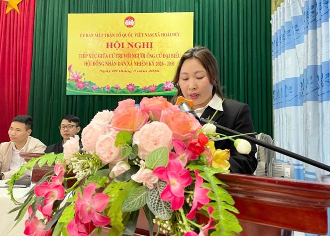 Tin tổng hợp: Hội nghị tiếp xúc cử tri vận động bầu cử đại biểu HĐND xã Hoài Đức khóa II, nhiệm kỳ 2026-2031- Ảnh 36.