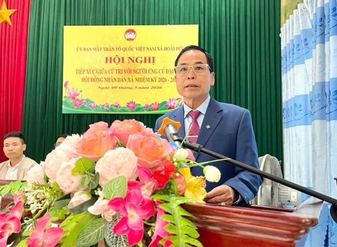 Tin tổng hợp: Hội nghị tiếp xúc cử tri vận động bầu cử đại biểu HĐND xã Hoài Đức khóa II, nhiệm kỳ 2026-2031- Ảnh 37.