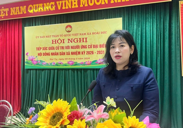 Tin tổng hợp: Hội nghị tiếp xúc cử tri vận động bầu cử đại biểu HĐND xã Hoài Đức khóa II, nhiệm kỳ 2026-2031- Ảnh 62.