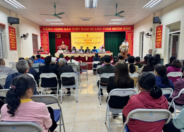 Tin tổng hợp: Hội nghị tiếp xúc cử tri vận động bầu cử đại biểu HĐND xã Hoài Đức khóa II, nhiệm kỳ 2026-2031- Ảnh 72.