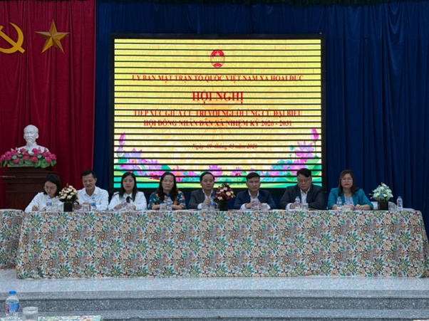 Tin tổng hợp: Hội nghị tiếp xúc cử tri vận động bầu cử đại biểu HĐND xã Hoài Đức khóa II, nhiệm kỳ 2026-2031- Ảnh 53.