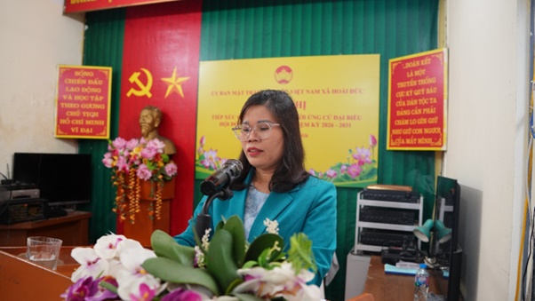 Tin tổng hợp: Hội nghị tiếp xúc cử tri vận động bầu cử đại biểu HĐND xã Hoài Đức khóa II, nhiệm kỳ 2026-2031- Ảnh 56.