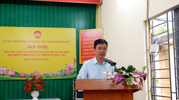 Tin tổng hợp: Hội nghị tiếp xúc cử tri vận động bầu cử đại biểu HĐND xã Hoài Đức khóa II, nhiệm kỳ 2026-2031- Ảnh 59.