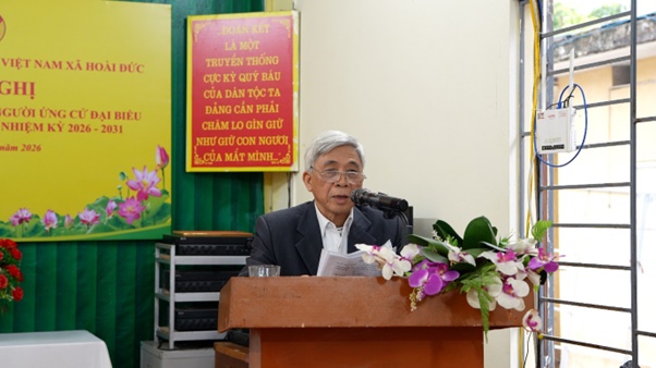 Tin tổng hợp: Hội nghị tiếp xúc cử tri vận động bầu cử đại biểu HĐND xã Hoài Đức khóa II, nhiệm kỳ 2026-2031- Ảnh 60.