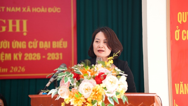 Tin tổng hợp: Hội nghị tiếp xúc cử tri vận động bầu cử đại biểu HĐND xã Hoài Đức khóa II, nhiệm kỳ 2026-2031- Ảnh 9.