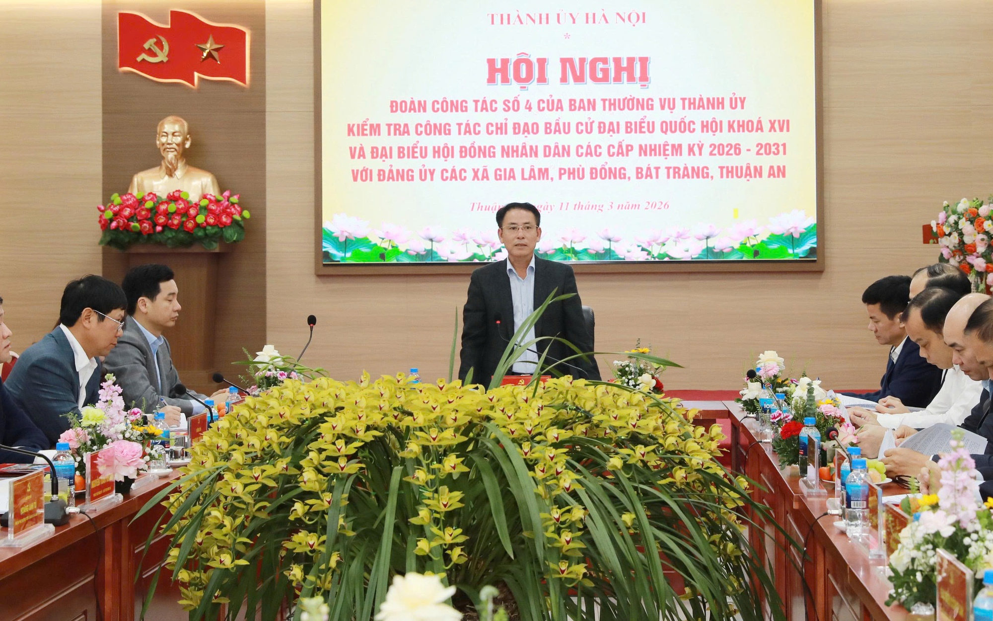 Tập trung cao độ, rà soát, hoàn thiện mọi điều kiện bảo đảm cuộc bầu cử diễn ra đúng quy định, an toàn, dân chủ, thực sự trở thành Ngày hội của toàn dân.