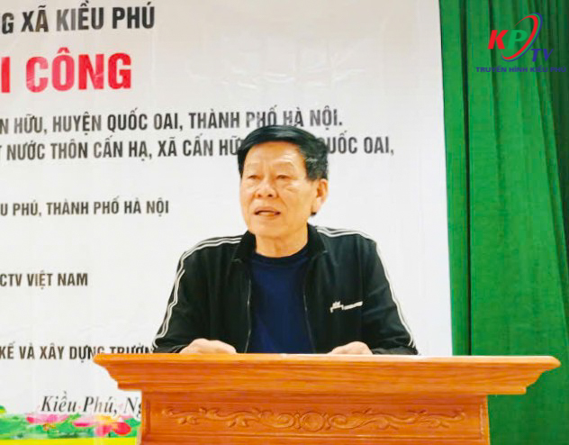 UBND xã Kiều Phú tổ chức Lễ khởi công các dự án hạ tầng dân sinh trên địa bàn- Ảnh 7.