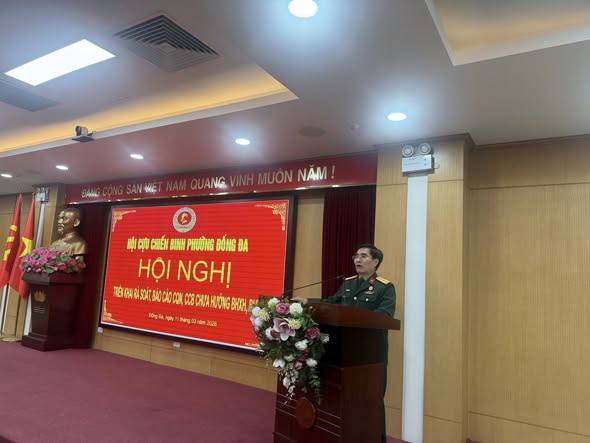 Hội CCB phường Đống Đa mạn đàm tiểu sử các đồng chí ứng cử viên đại biểu Quốc hội và HĐND các cấp, nhiệm kỳ 2026-2031- Ảnh 2.