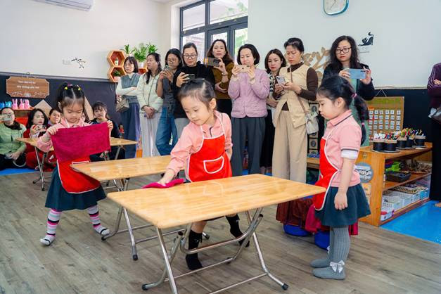 Hoạt động chuyên đề: Giáo dục dinh dưỡng kết hợp vận động nhằm phát triển thể chất cân đối cho trẻ- Ảnh 5.