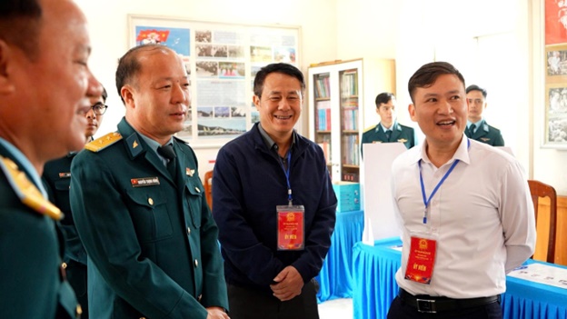 Đồng chí Kiều Duy Tập – UV BTV, Chủ nhiệm Ủy ban Kiểm tra Đảng ủy xã kiểm tra, giám sát công tác bầu cử- Ảnh 6.