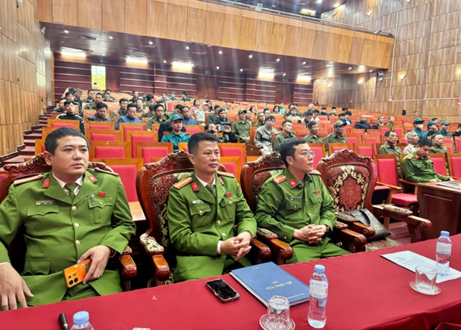 Xã Hoài Đức tập huấn PCCC&CNCH bảo đảm an toàn các điểm bầu cử trên địa bàn- Ảnh 2.