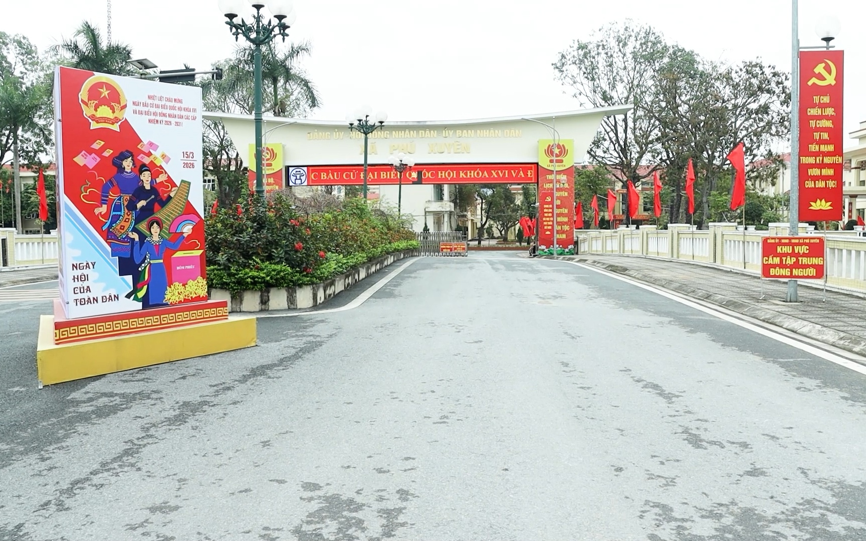 Xã Phú Xuyên sẵn sàng cho ngày hội non sông