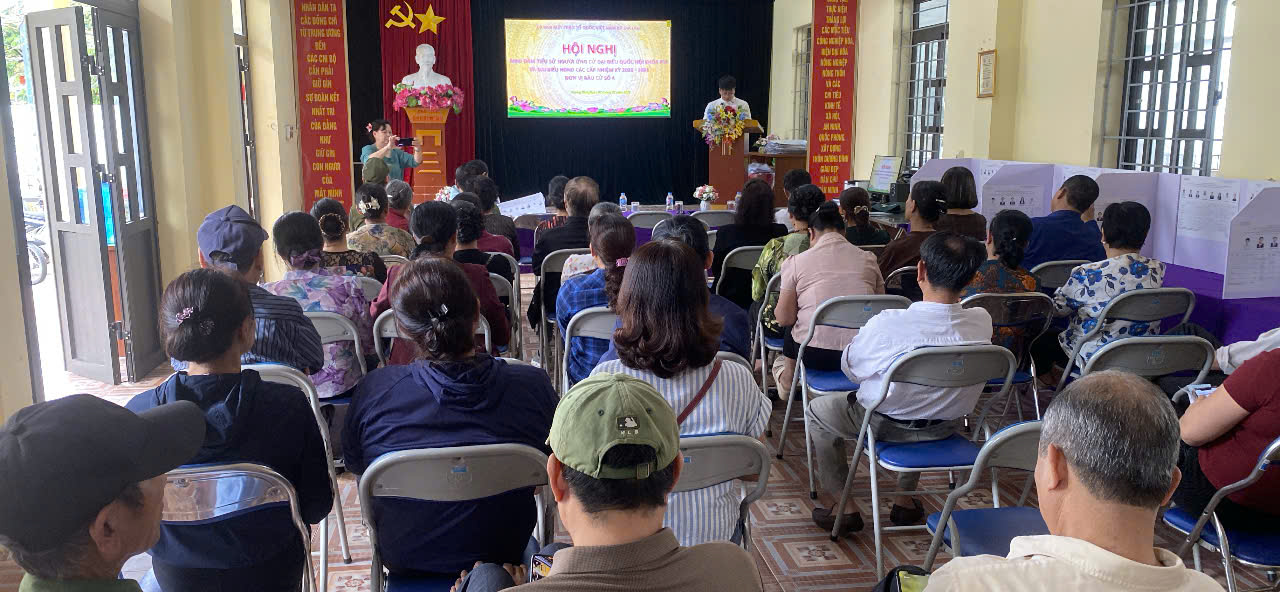 Xã Gia Lâm hoàn thành các hội nghị mạn đàm tiểu sử người ứng cử đại biểu HĐND xã- Ảnh 3.