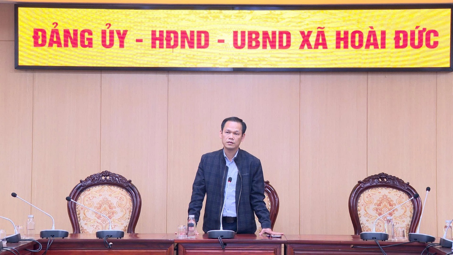 UBND xã Hoài Đức tổ chức bắt thăm ô đất tái định cư cho các hộ có đất ở, nhà ở bị thu hồi thực hiện dự án đường Vành đai 4- Ảnh 10.