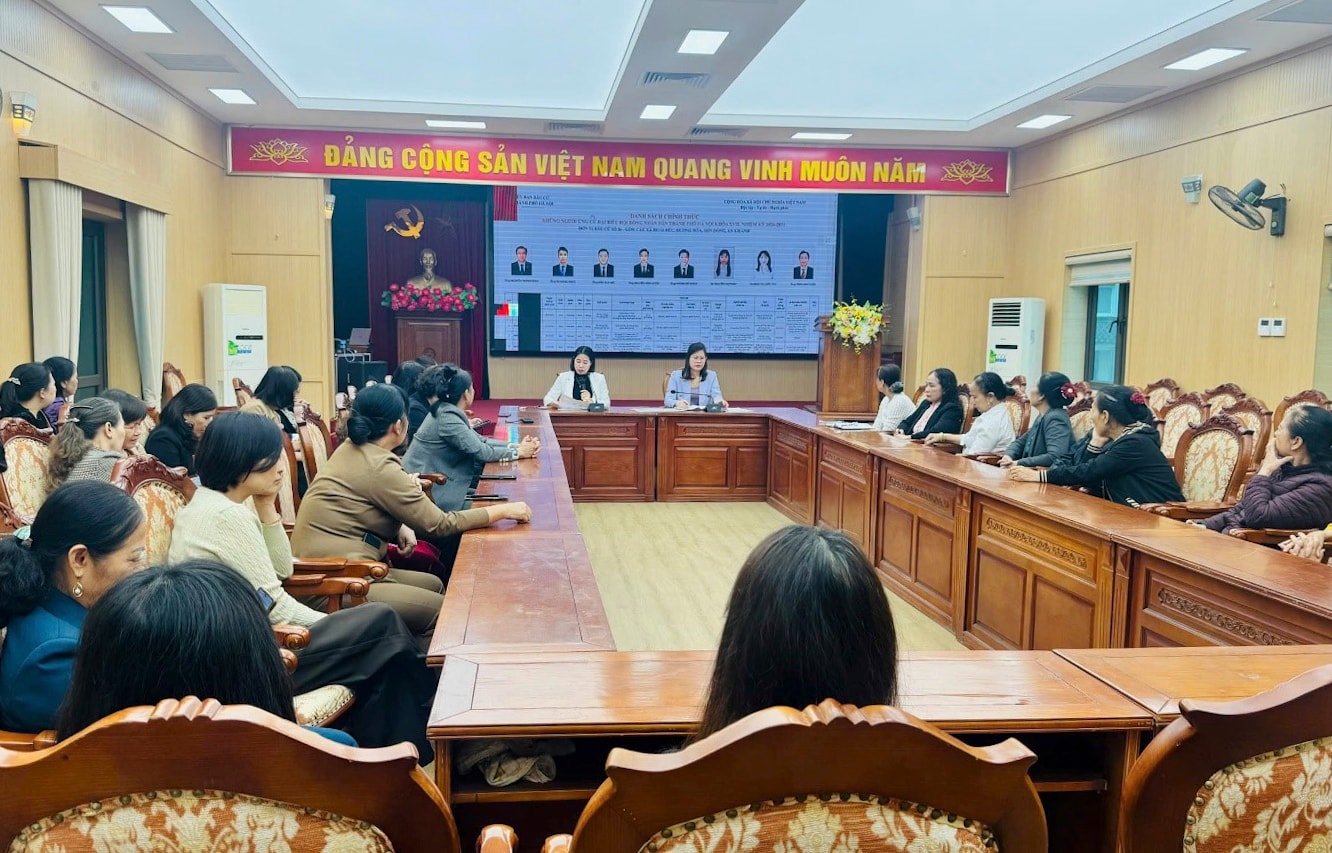 Nữ cử tri Hoài Đức gửi gắm kỳ vọng đối với các ứng cử viên