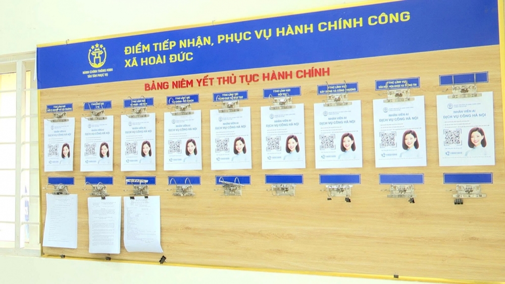 Sự đồng bộ, bài bản của xã Hoài Đức khi vận hành bộ máy mới