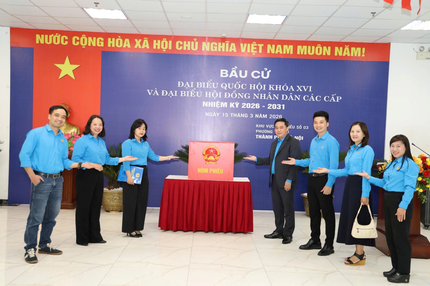 Công đoàn phường  Yên Sở đồng hành cùng đoàn viên, người lao động hướng tới “Ngày hội non sông”- Ảnh 3.