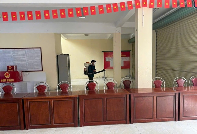 Trạm Y tế xã Hoài Đức chủ động phòng ngừa dịch bệnh, quyết tâm đảm bảo an toàn cho ngày hội toàn dân- Ảnh 5.