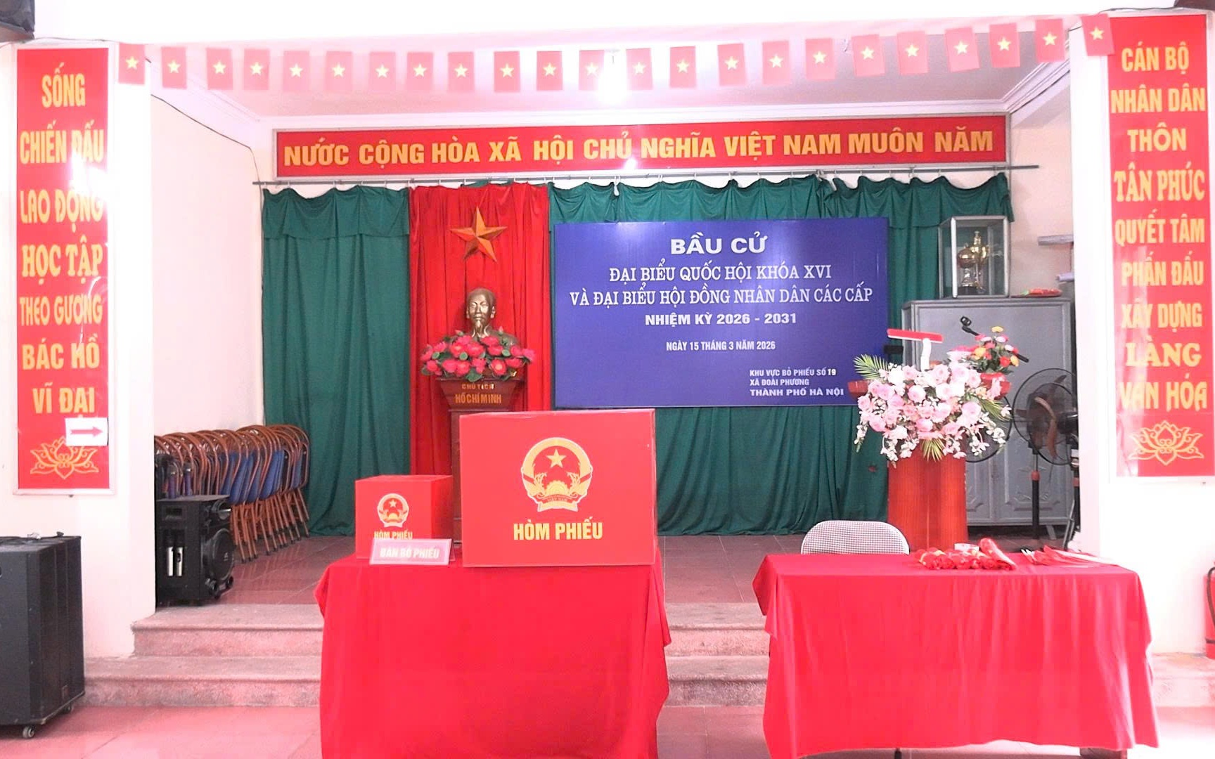 Đoài Phương sẵn sàng cho Ngày hội lớn của dân tộc.