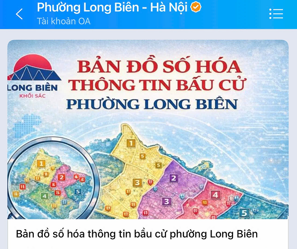 Phường Long Biên đổi mới hình thức tuyên truyền trên các nền tảng số- Ảnh 2.