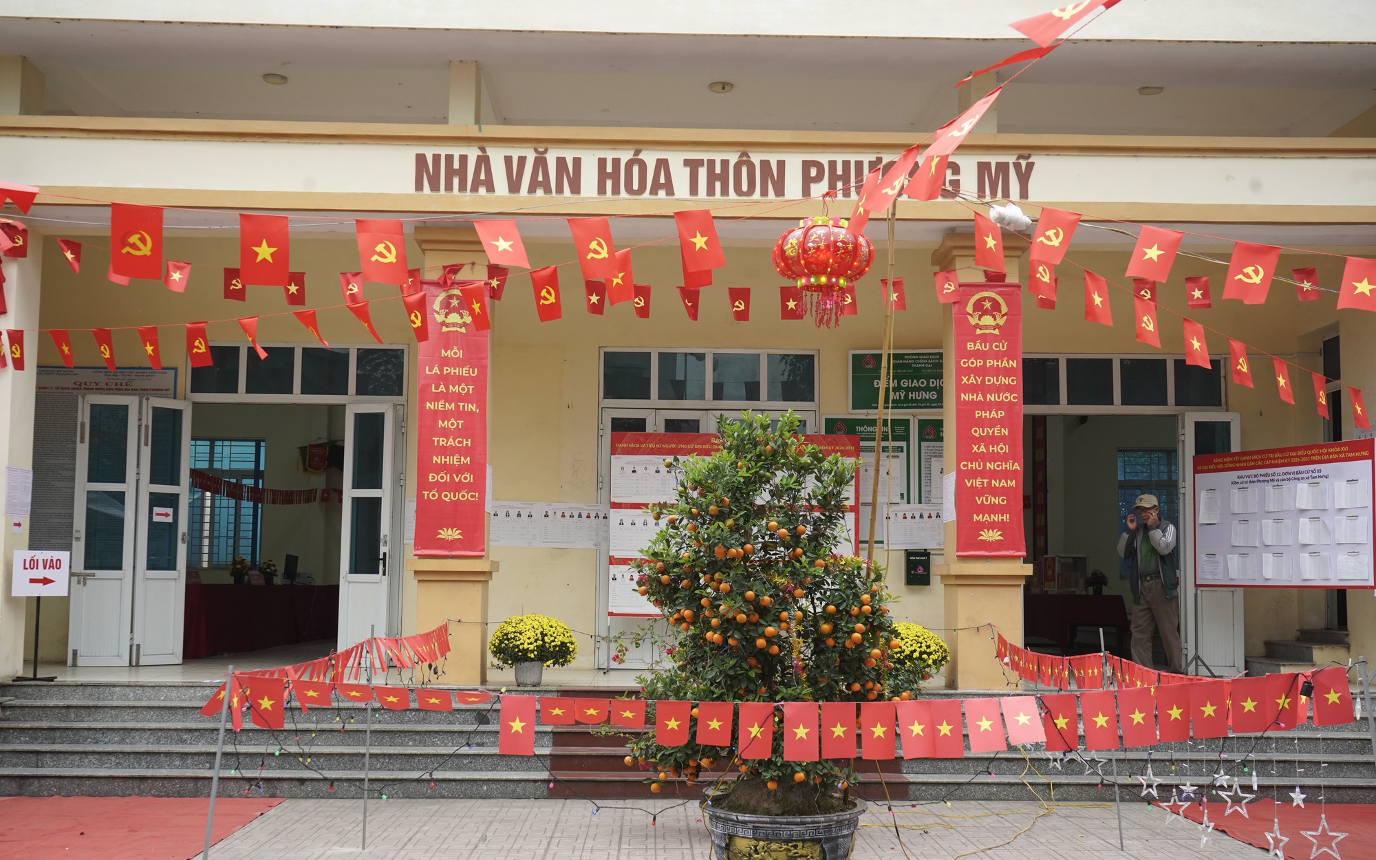 Tam Hưng sẵn sàng cho Ngày bầu cử 15/3