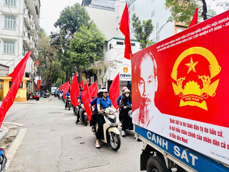 Phường Ba Đình hoàn tất công tác chuẩn bị cho Ngày hội non sông 15/3- Ảnh 6.