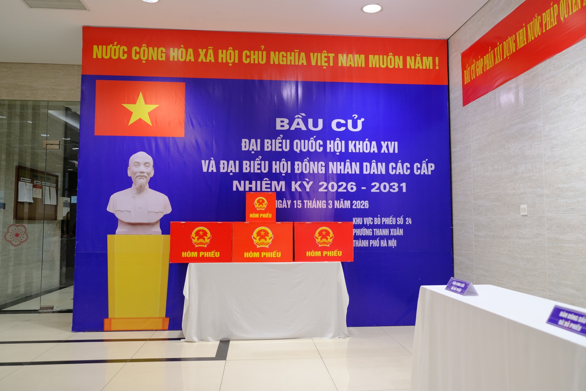 Phường Thanh Xuân hoàn tất công tác chuẩn bị, sẵn sàng cho ngày bầu cử- Ảnh 7.