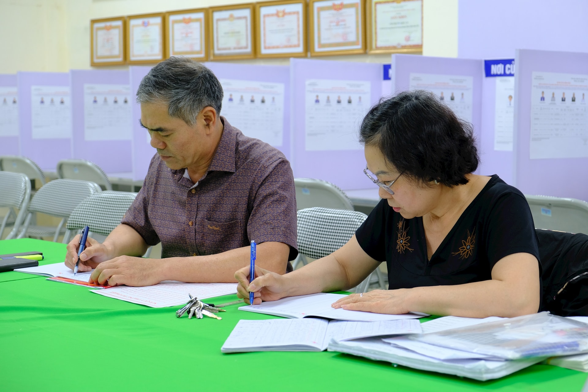 Phường Thanh Xuân hoàn tất công tác chuẩn bị, sẵn sàng cho ngày bầu cử- Ảnh 2.